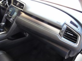 2016 Honda Civic EX-L White Sedan 1.5L Turbo AT #A24914